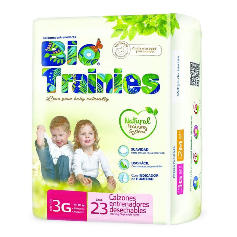 Pañal Ecológico Entrenamiento Bio Baby Talla 3G 23 Unidades