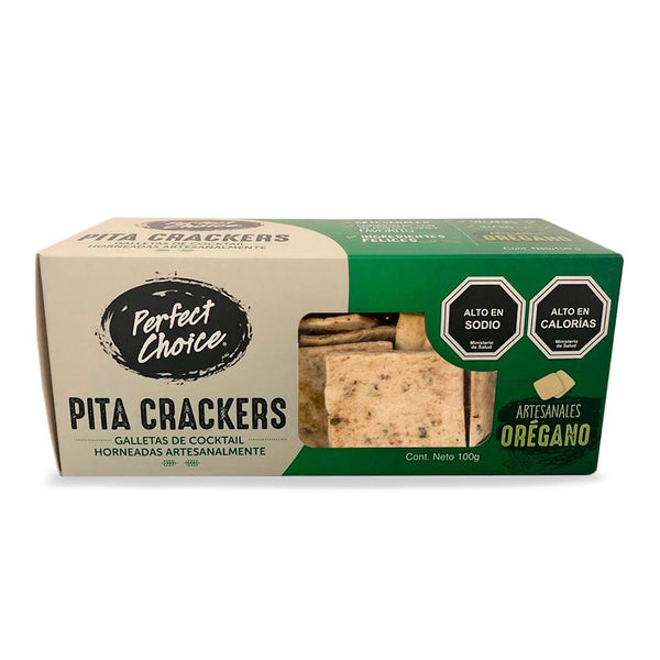 Pita Crackers Oregano PERFECT CHOICE
