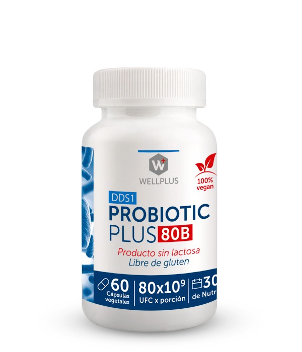 Probiotic Plus 80B 60 caps WELLPLUS