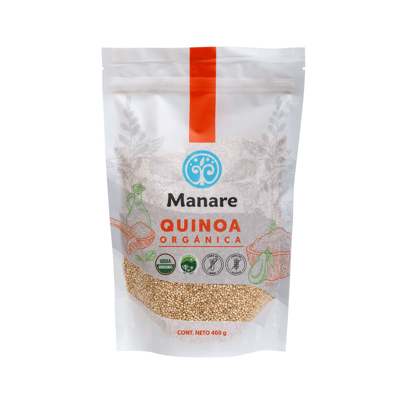 Quinoa Blanca Organica 400 grs Manare