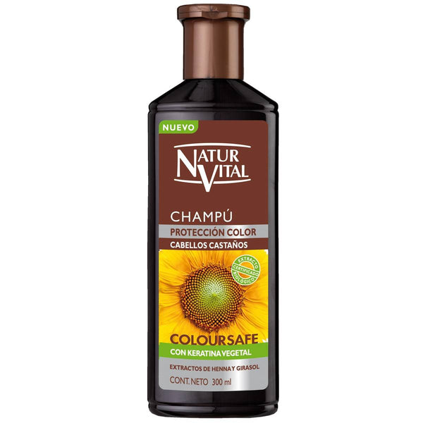 Shampoo Coloursafe Castaños Natur Vital