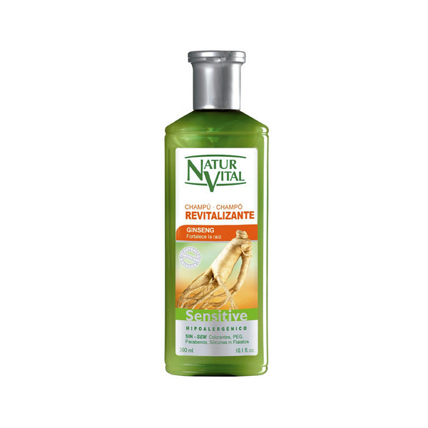 Shampoo Sensitive Revitalizante Ginseng Natur Vital