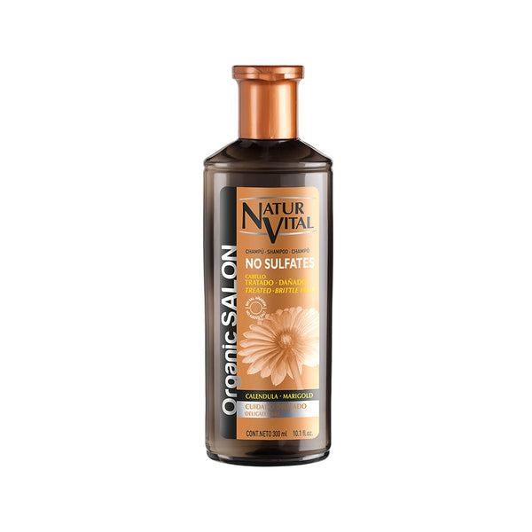 Shampoo Sin Sulfatos Cabello Dañado 300 ml Natur Vital
