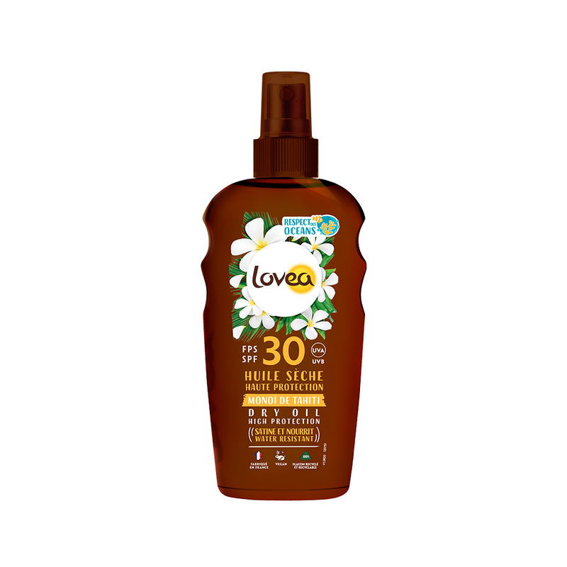 Spray Aceite Seco Monoi de Tahiti 200 ml. Lovea