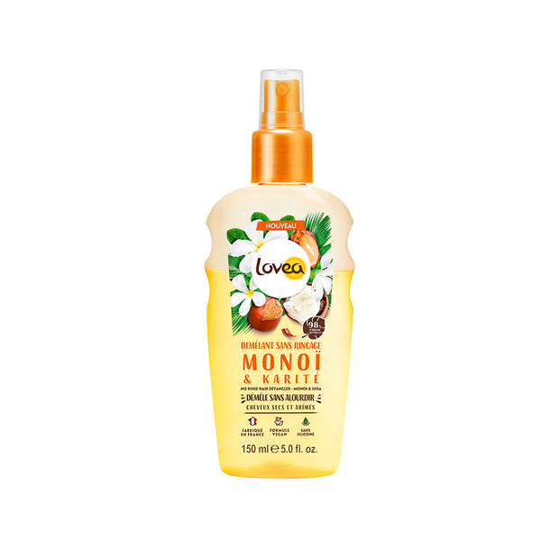Spray Desenredante Monoi y Karite 150 ml Lovea