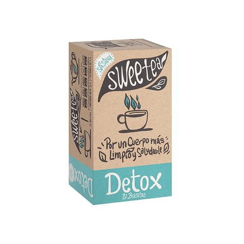 Te Detox Sin Stevia 20 Bolsitas Sweetea