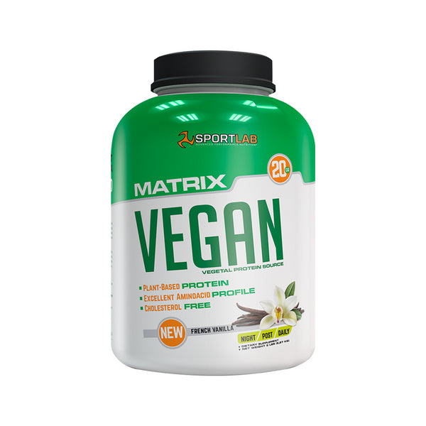 Vegan Matrix, Proteina Vegana Vainilla 5 Lb SportLab