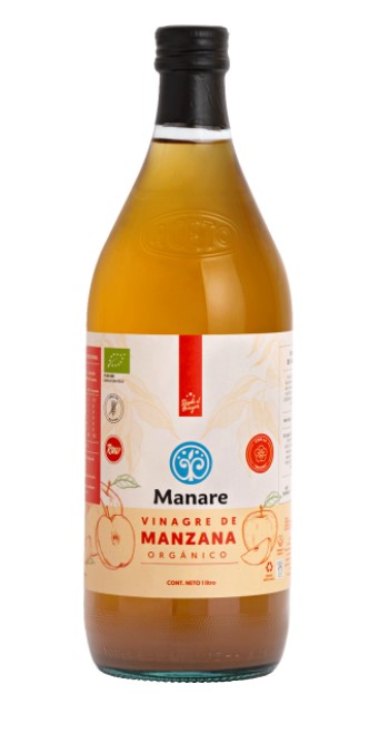 Vinagre de manzana Organico 1.000 ml Manare