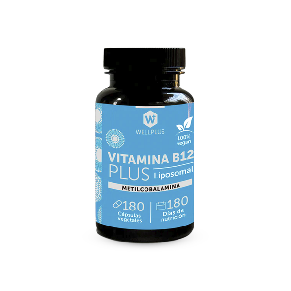 Vitamina B12 Liposomal 180 caps WELLPLUS