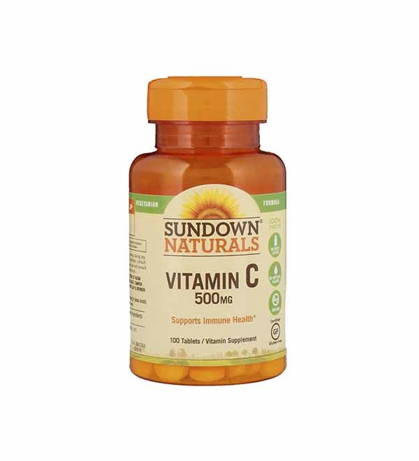 Vitamina C 500 mg 100 tabletas SUNDOWN