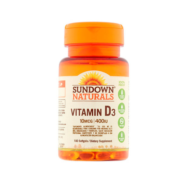 Vitamina D3 400 UI 100 softgel SUNDOWN