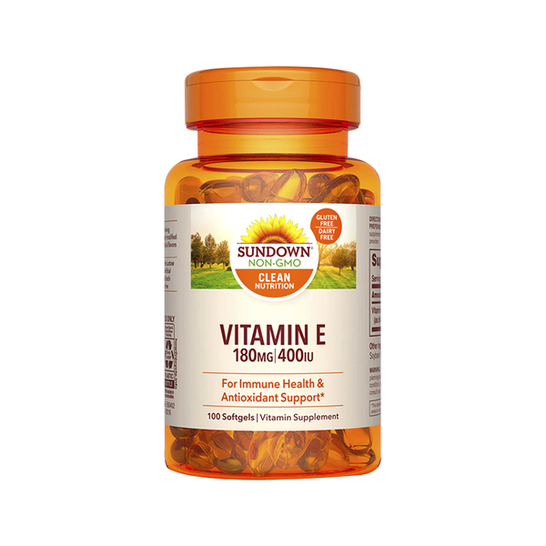 Vitamina E 400 IU 100 softgel SUNDOWN