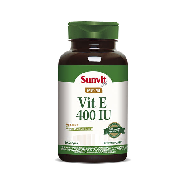 Vitamina E DL 400 UI 60 softGEL SUNVIT